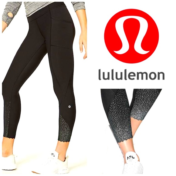 lululemon athletica Pants - 🦋🦋LULULEMON SCALLOPED HEM TIGHTS🦋🦋